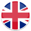 UK Union Jack Flag. Toggle language to English