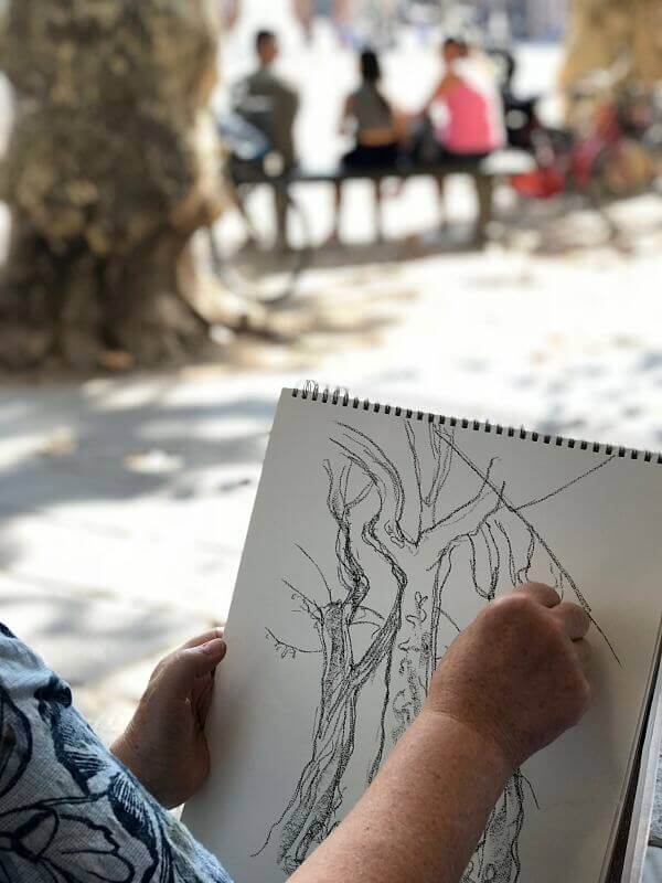 Sketching in Fivizzano